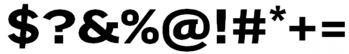 FF Good Pro Extended Bold Font OTHER CHARS
