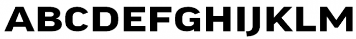 FF Good Pro Extended Bold Font UPPERCASE