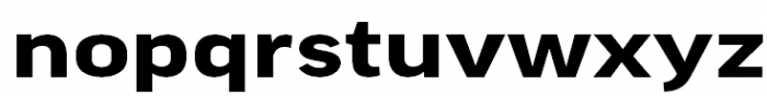 FF Good Pro Extended Bold Font LOWERCASE