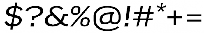 FF Good Pro Extended Italic Font OTHER CHARS