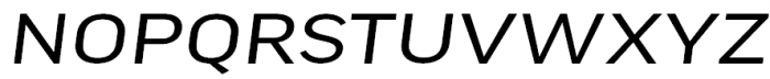 FF Good Pro Extended Italic Font UPPERCASE