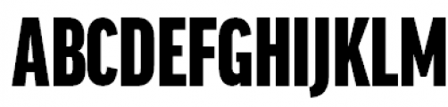 FF Good Pro Extra Condensed Ultra Font UPPERCASE