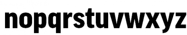 FF Good Pro Narrow Black Font LOWERCASE