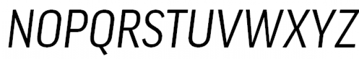 FF Good Pro Narrow Italic Font UPPERCASE