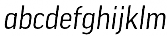 FF Good Pro Narrow Italic FONT