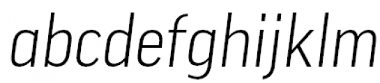 FF Good Pro Narrow Light Italic FONT