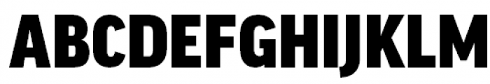 FF Good Pro Narrow Ultra Font UPPERCASE