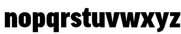 FF Good Pro Narrow Ultra Font LOWERCASE