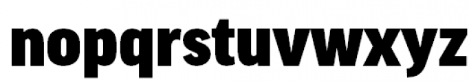 FF Good Pro Ultra Font LOWERCASE