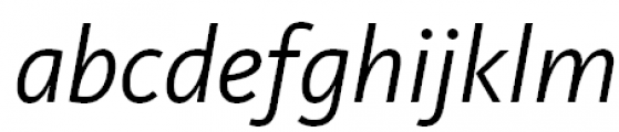 FF Kievit Offc Pro Italic FONT
