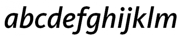 FF Kievit Offc Pro Medium Italic FONT