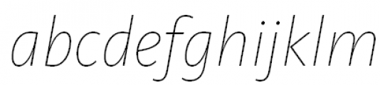 FF Kievit Offc Pro Thin Italic FONT