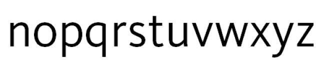 FF Kievit Pro Regular Font LOWERCASE