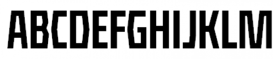 FF Mach Offc Pro Condensed Bold Font UPPERCASE