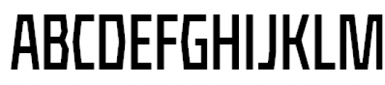 FF Mach Offc Pro Condensed Medium Font UPPERCASE