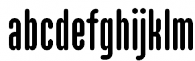 FF Marten Regular Font LOWERCASE