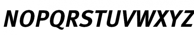 FF Meta Correspondence Pro Bold Italic Font UPPERCASE