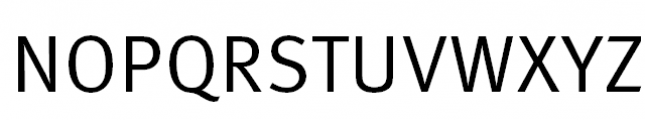 FF Meta Correspondence Pro Regular Font UPPERCASE