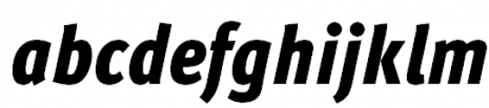 FF Meta Offc Pro Condensed Black Italic FONT