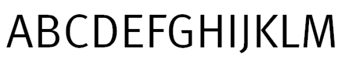 FF Meta Offc Pro SC Normal Font UPPERCASE