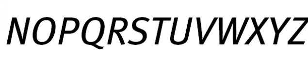 FF Meta Pro Book Italic Font UPPERCASE