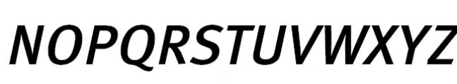 FF Meta Pro Medium Italic Font UPPERCASE
