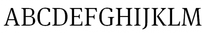 FF Meta Serif Offc Pro Light Font UPPERCASE