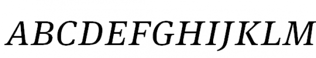 FF Meta Serif Offc Pro SC Light Italic FONT
