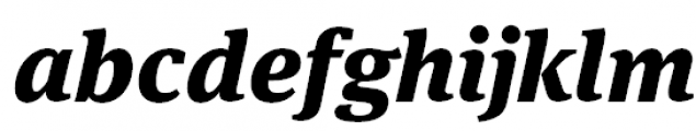 FF Meta Serif Pro Black Italic FONT