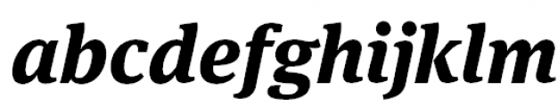 FF Meta Serif Pro Extrabold Italic FONT