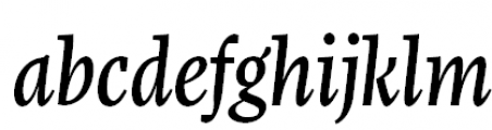 FF More Offc Pro Condensed Medium Italic FONT