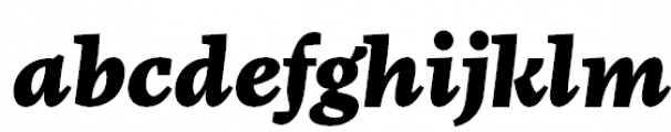FF More Pro Black Italic FONT