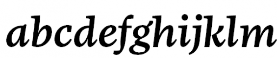 FF More Pro Medium Italic FONT