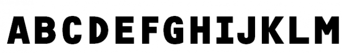 FF OCR-F Pro Bold Font UPPERCASE