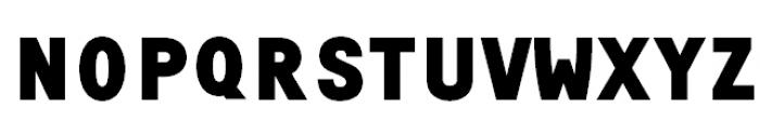 FF OCR-F Pro Bold Font UPPERCASE