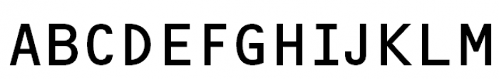 FF OCR-F Pro Regular Font UPPERCASE