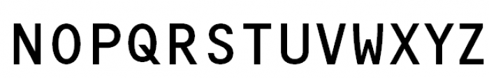 FF OCR-F Pro Regular Font UPPERCASE