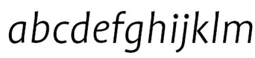 FF Profile Pro Light Italic FONT