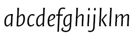 FF Quadraat Sans Offc Pro Light Italic FONT