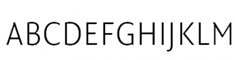 FF Quadraat Sans Offc Pro SC Cond Xlight FONT