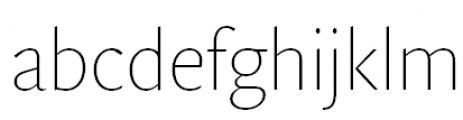 FF Quadraat Sans Offc Pro Thin FONT