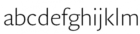 FF Quadraat Sans Pro Extra Light FONT