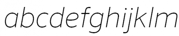 FF Sero Offc Pro Thin Italic FONT