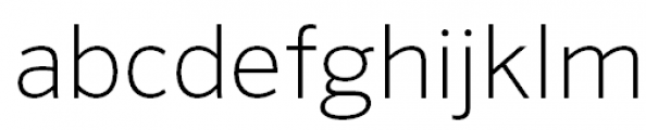 FF Sero Pro Extralight FONT