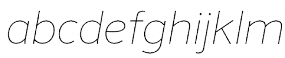 FF Sero Pro Extrathin Italic FONT
