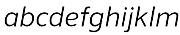 FF Sero Pro Light Italic FONT