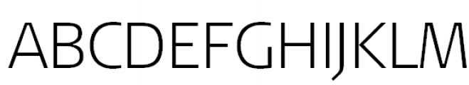 FF Signa Offc Pro SC Extra Light Font UPPERCASE