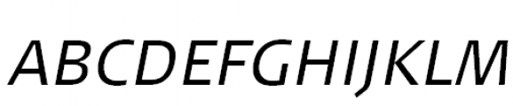 FF Signa Offc Pro SC Light Italic FONT
