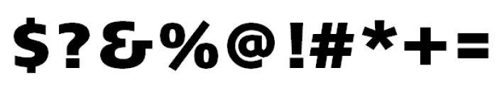 FF Signa Pro Extra Black Font OTHER CHARS