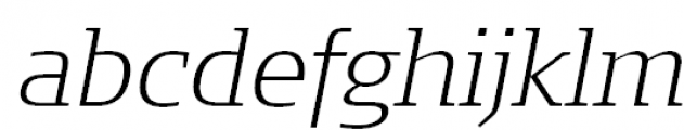 FF Signa Slab Offc Pro Extra Light Italic FONT